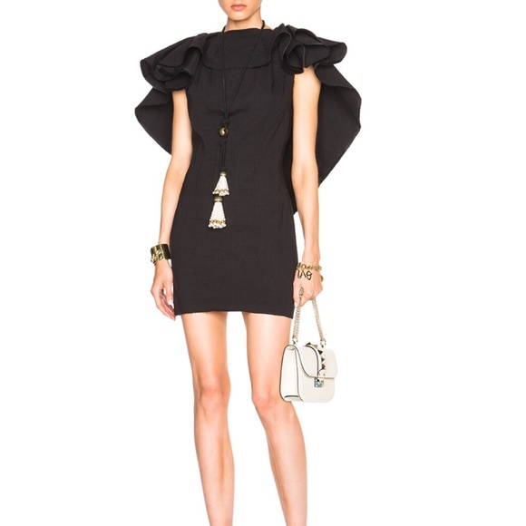 LANVIN Ruffle Dress  NWOT - Picture 3 of 11